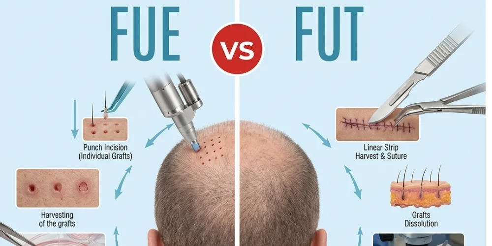 FUE vs FUT Hair Transplant: Which Technique Is Better?